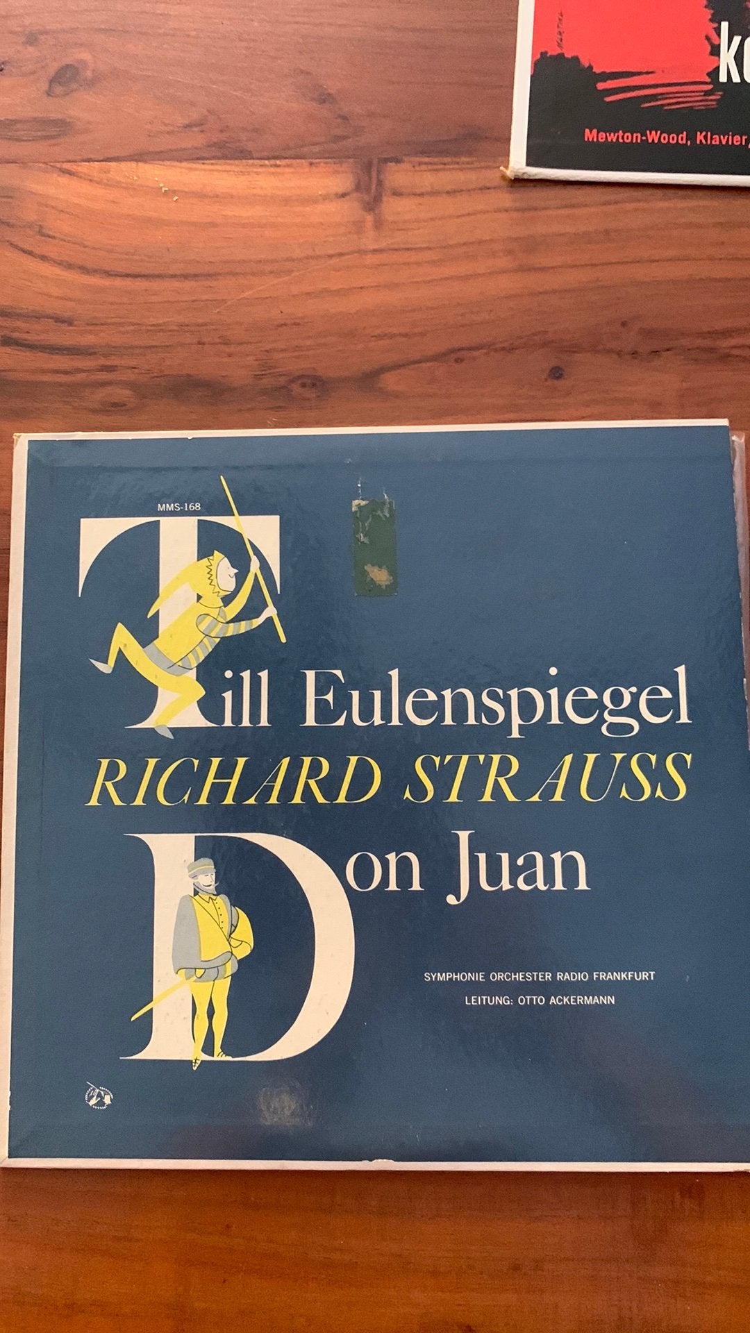 Vintage klassieke EP Tijl Uilenspiegel Strauss, Cd's en Dvd's, Overige formaten, Overige typen, Ophalen of Verzenden, Zo goed als nieuw