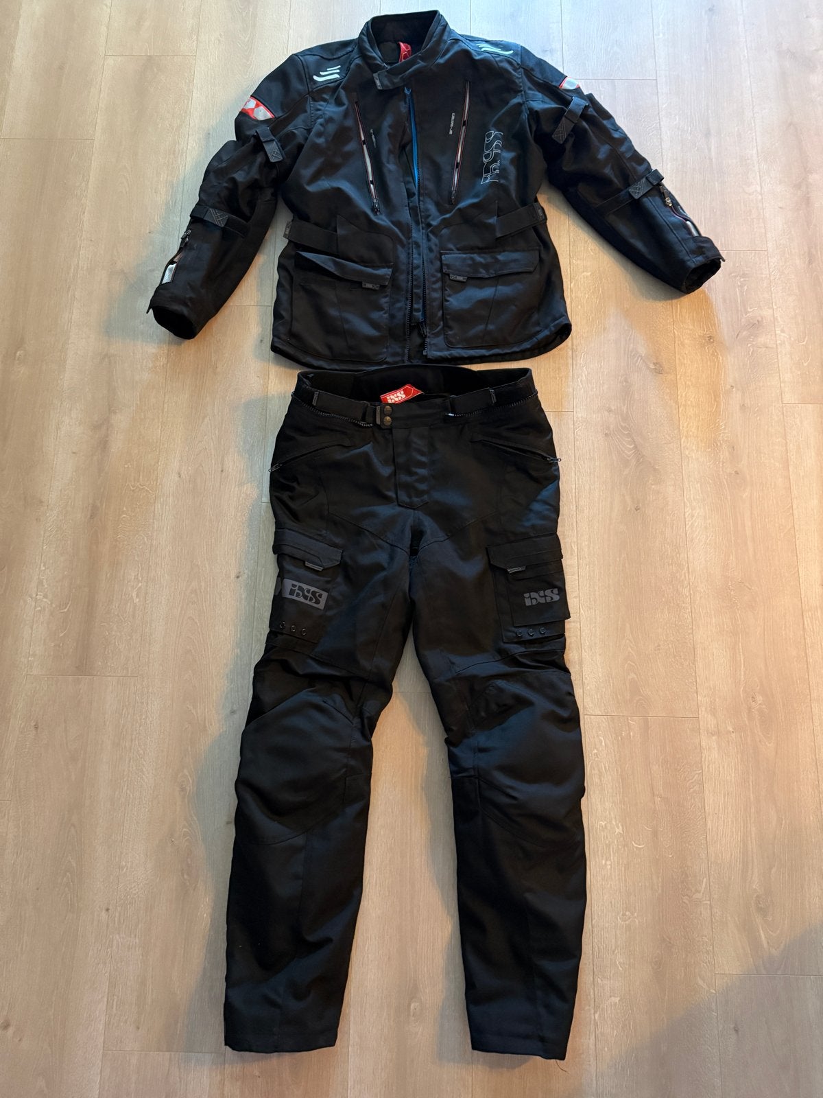 IXS Motorpak Textiel (Jas Maat L, Broek Maat XL), Ophalen, Tweedehands, Heren, Combipak