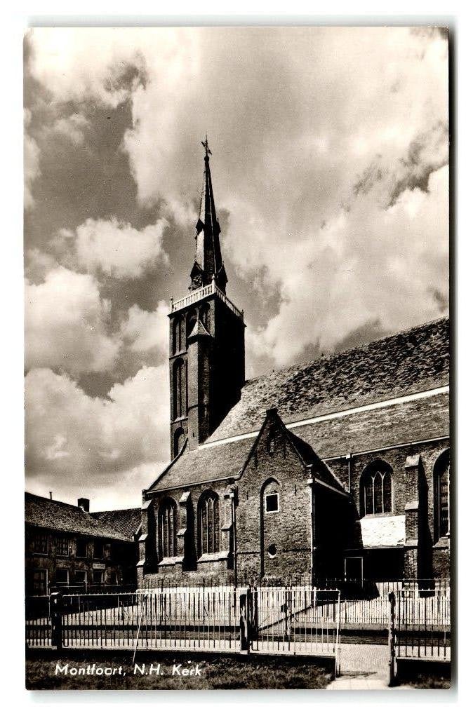 Montfoort, N. H. Kerk, Ophalen of Verzenden, 1960 tot 1980, Gelopen, Utrecht