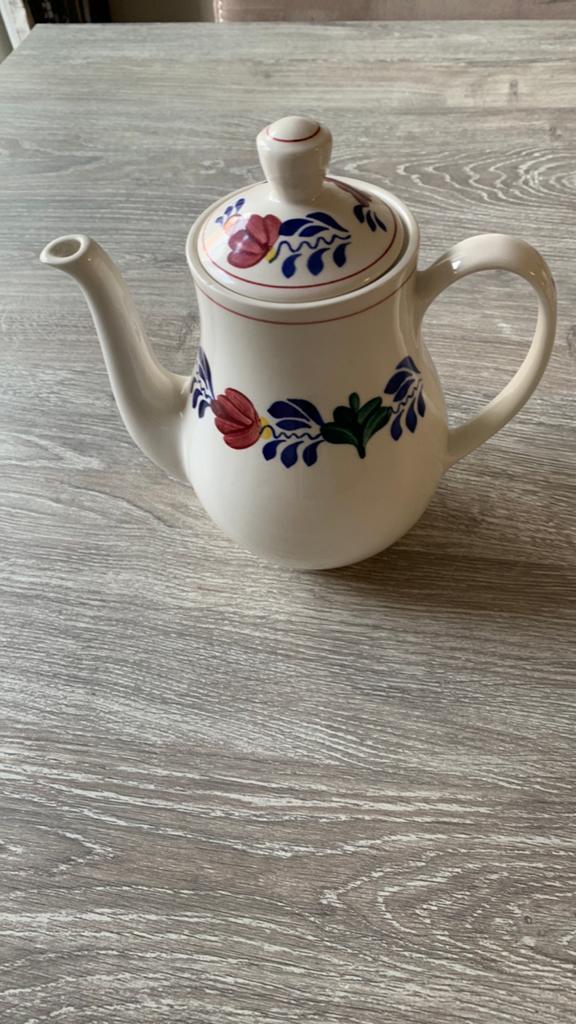 Boerenbont koffiepot, Huis en Inrichting, Keuken | Servies, Overige typen, Ophalen of Verzenden, Zo goed als nieuw, Aardewerk