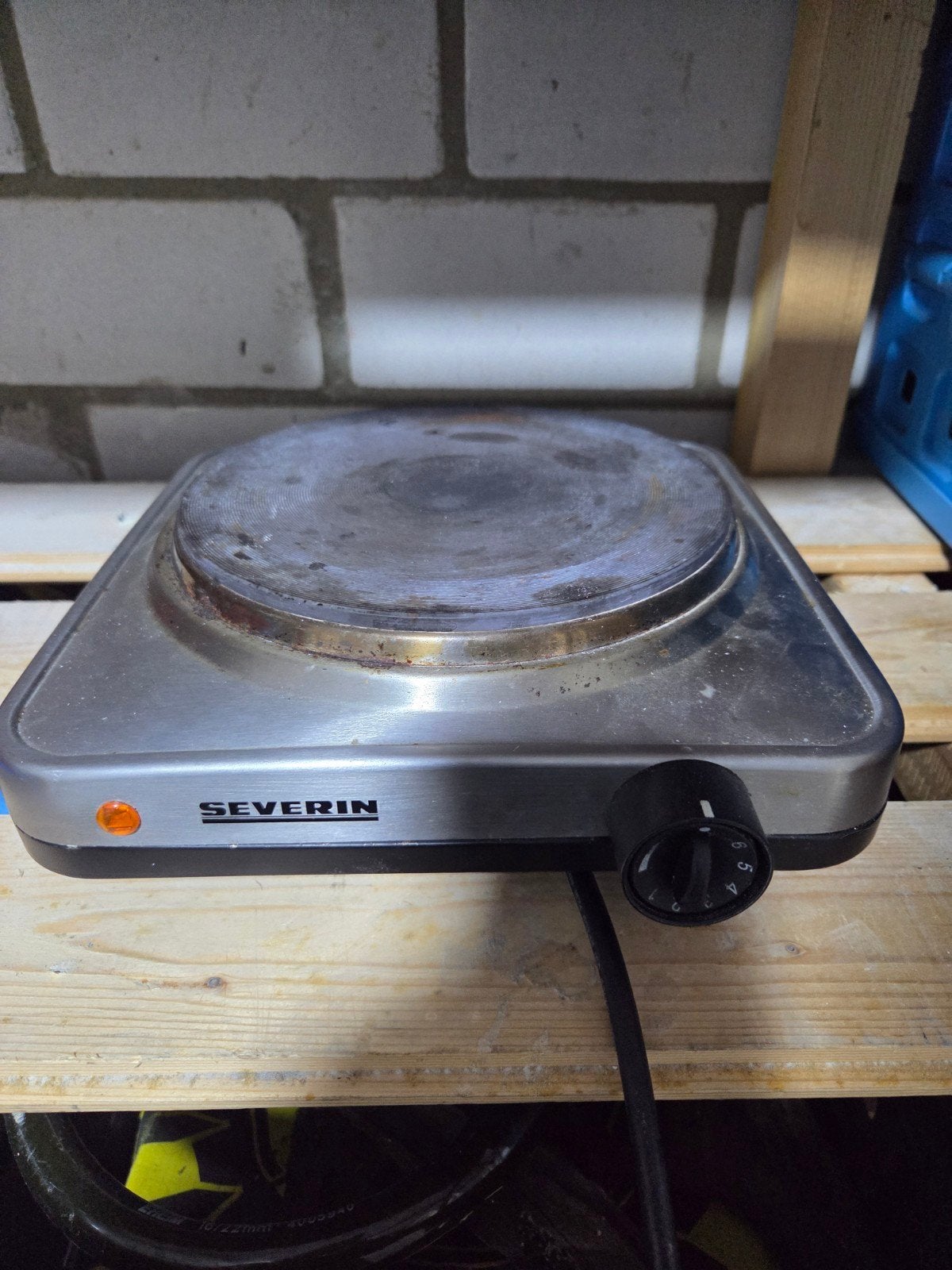 Severin elektrische kookplaat - Compact en draagbaar, Ophalen, Gebruikt, 3 kookzones of minder, Vrijstaand