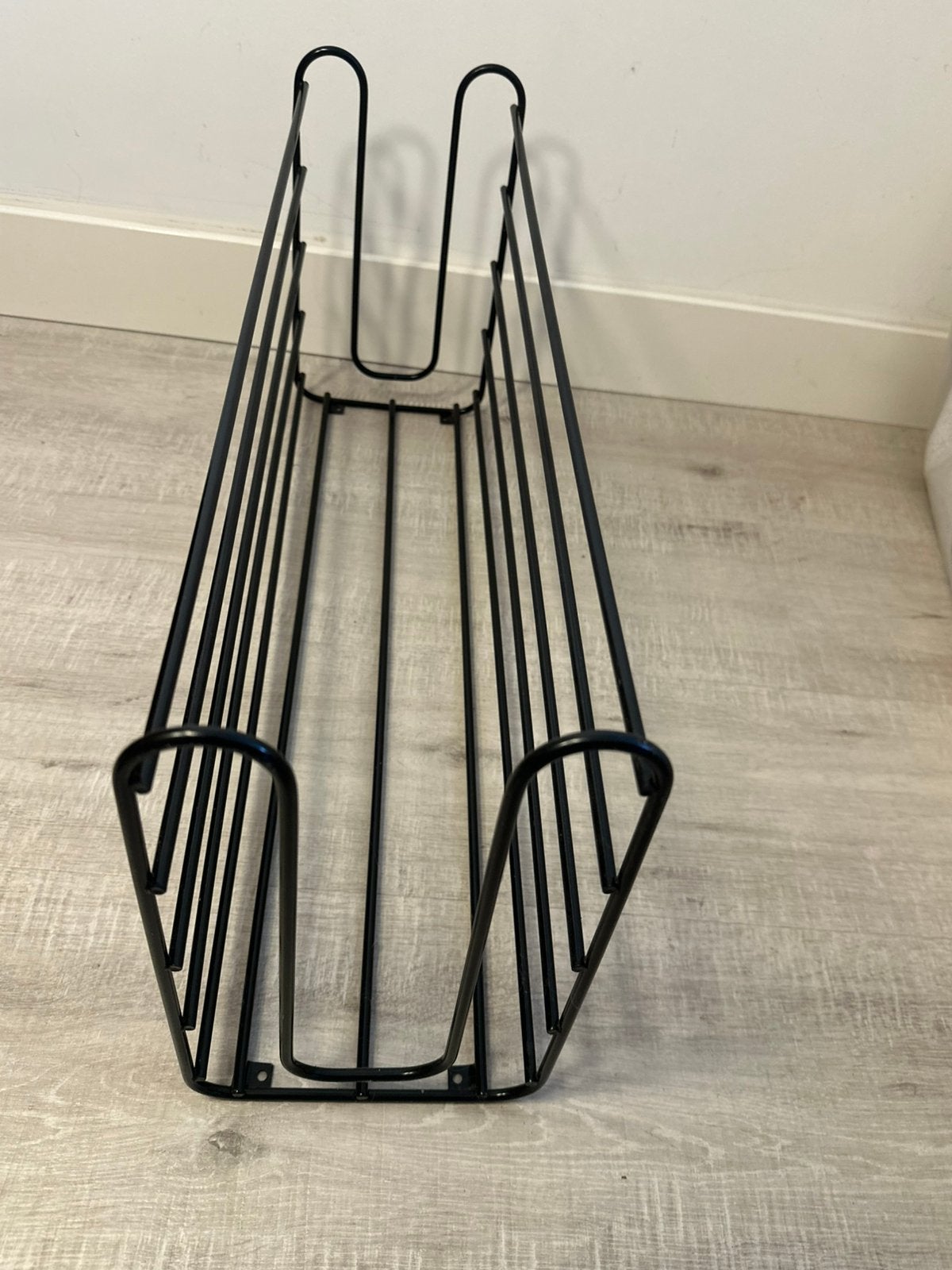 Ikea fran kapdtok schoenenrek zwart, Wandkapstok, Ophalen of Verzenden, Zo goed als nieuw, Minder dan 100 cm