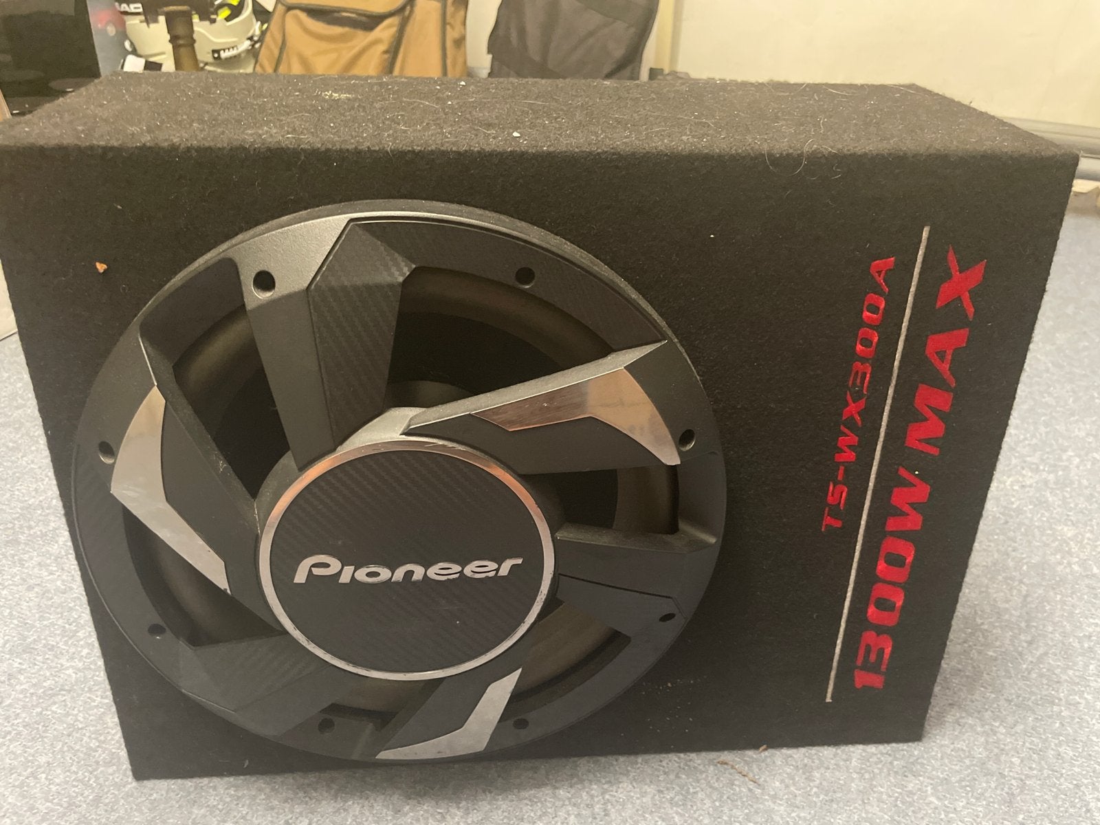 Pioneer TS-WX300A actieve subwoofer 1300W MAX, Ophalen, Gebruikt