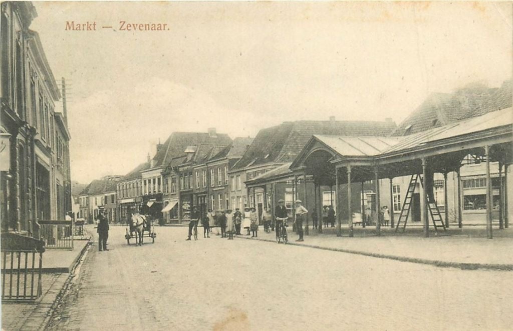 701-186-027 Zevenaar Markt, Verzamelen, Verzenden, Voor 1920, Gelderland