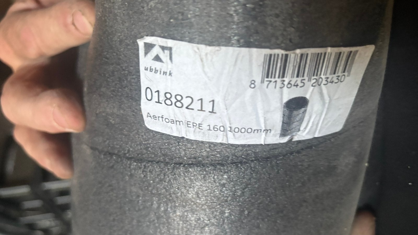 Ubbink Aetfoam 160mm, Ophalen