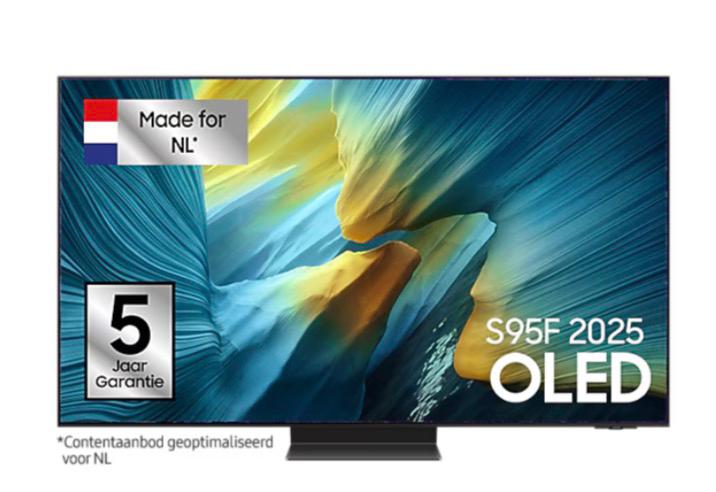 Nieuwe 77" OLED 4K Samsung Vision AI Smart TV S95F, Ophalen, Nieuw, Samsung, 100 cm of meer