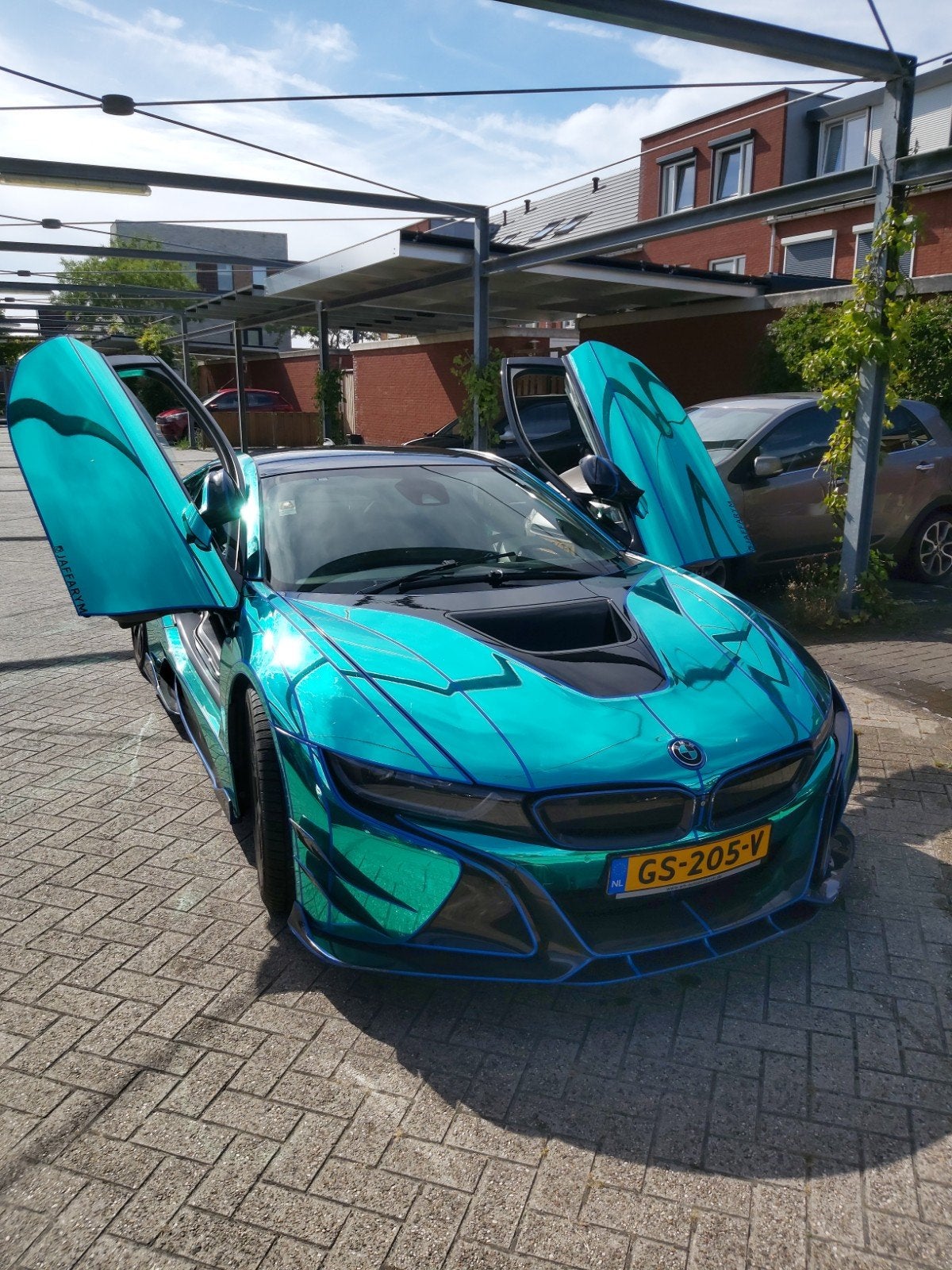 BMW i8 1.5T Hybrid uitlaat compleet, Ophalen, Gebruikt, Jaf_zoet@hotmail.com, ,