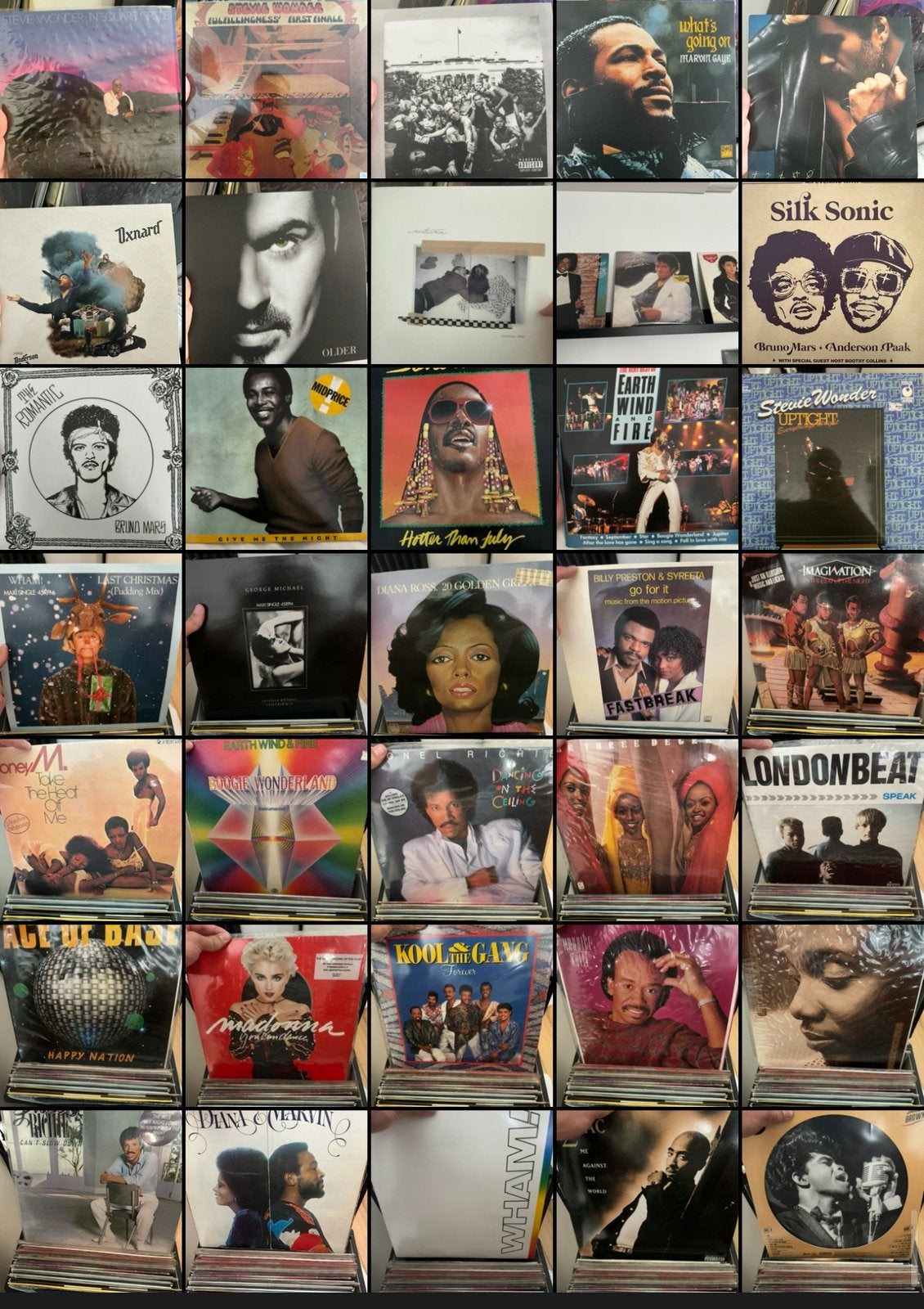Bescheiden vinyl verzameling, Ophalen of Verzenden, Zo goed als nieuw, 12 inch