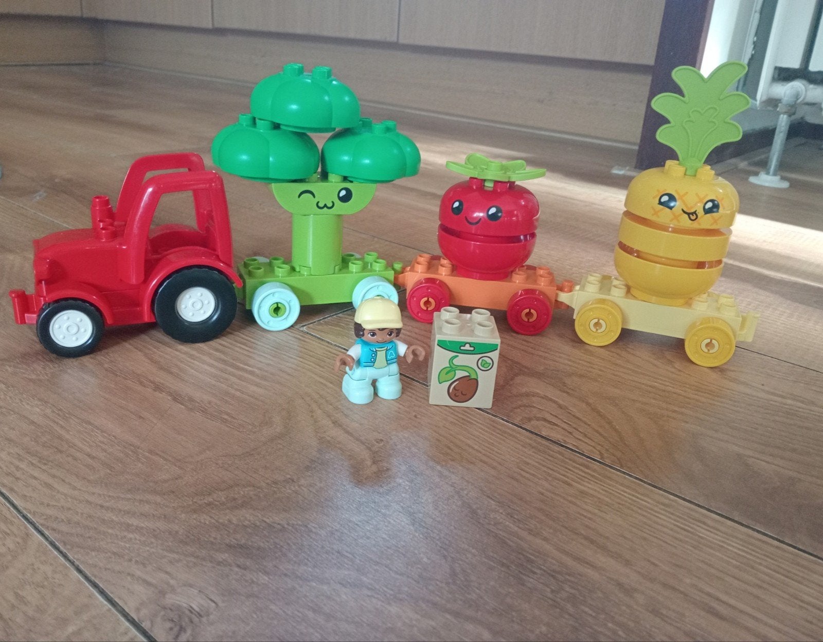 LEGO DUPLO Mijn Eerste Groenten Tractor Set, Ophalen, Zo goed als nieuw, Overige merken