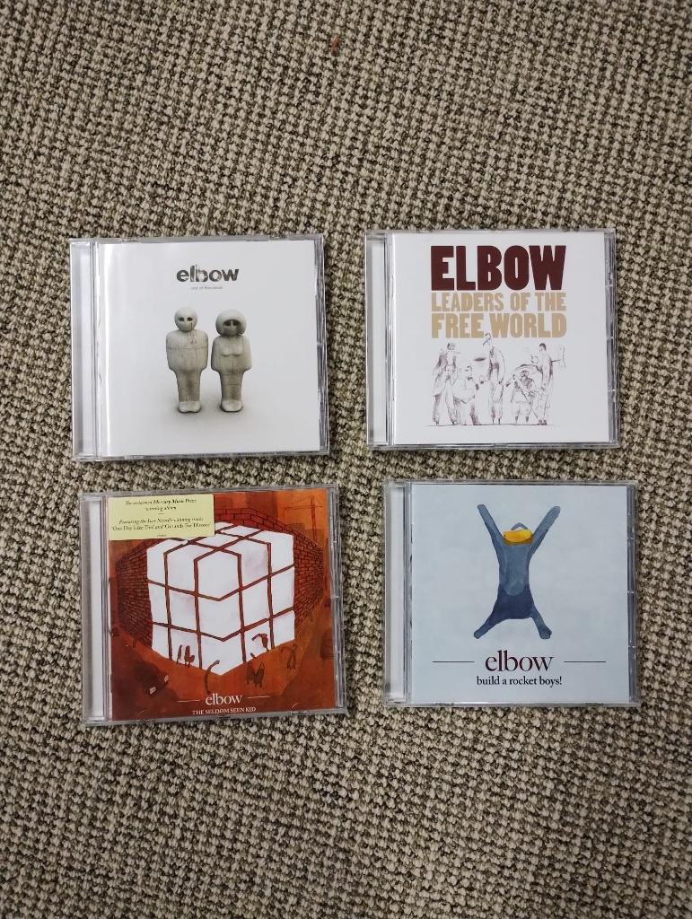 4 cd's Elbow, Ophalen of Verzenden, 2000 - 2009, Gebruikt