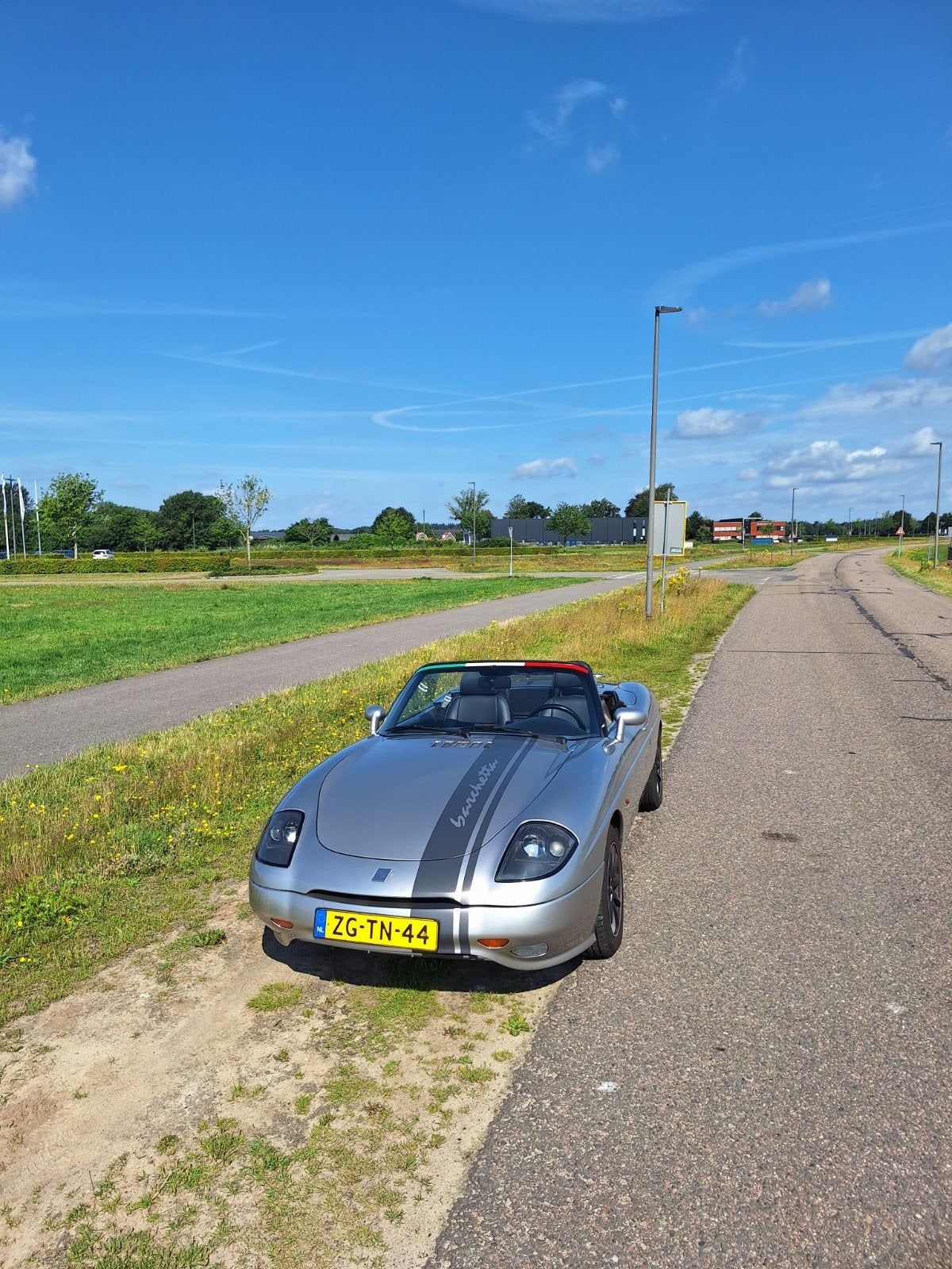 Fiat Barchetta 1.8 16V 1999 Grijs, Voorwielaandrijving, 450 kg, 40 €/maand, 4 cilinders