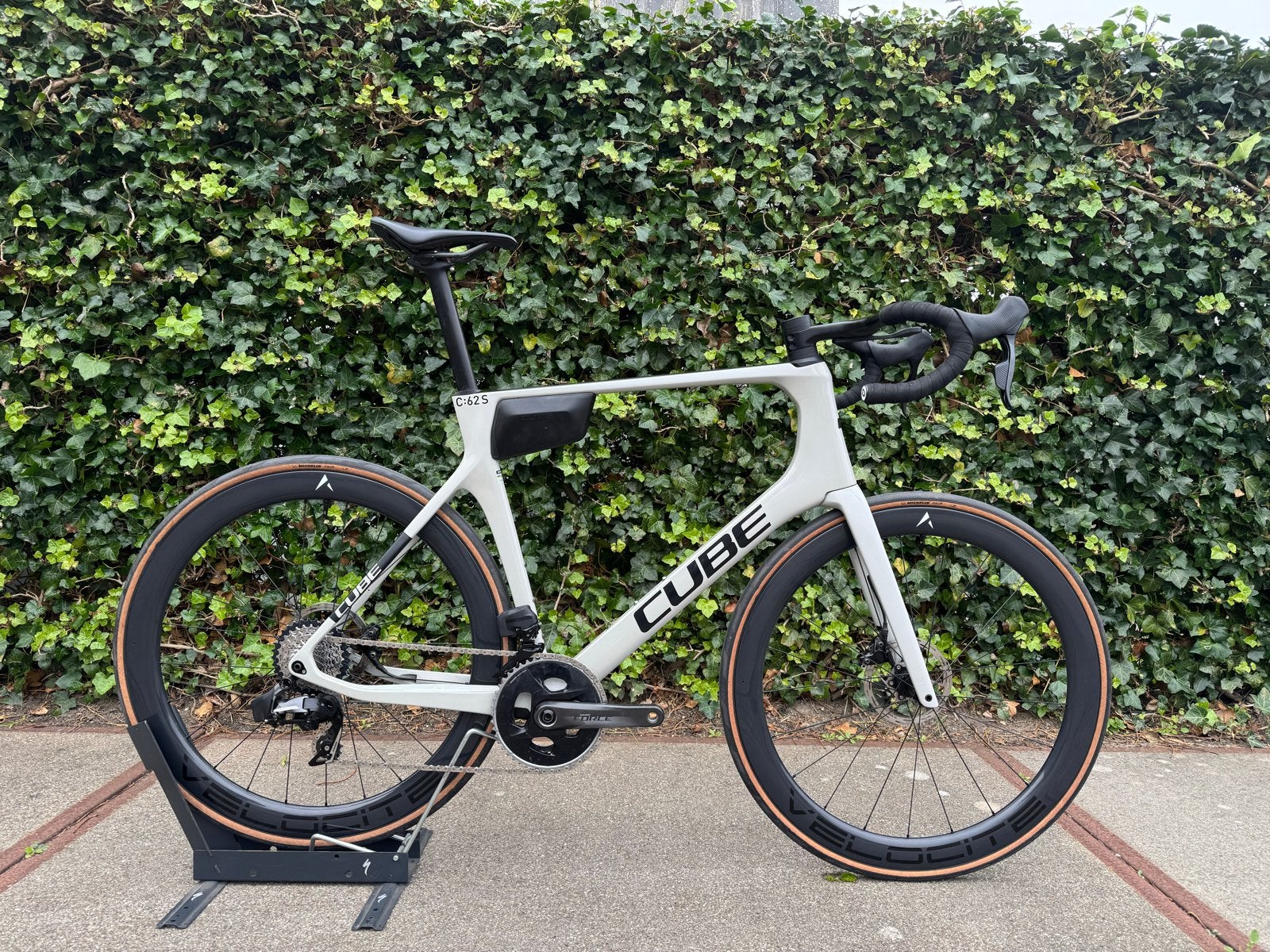 Cube Agree C62 Racefiets Force AXS D2 62cm, Fietsen en Brommers, Overige merken, 28 inch, Gebruikt, Carbon