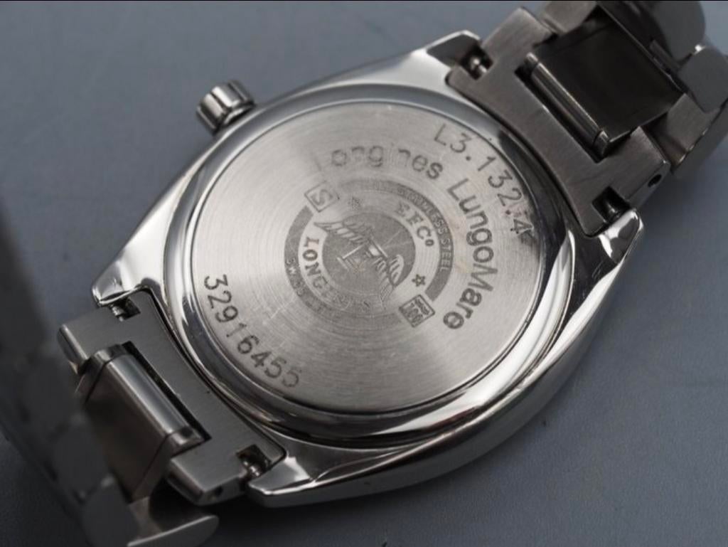 Stijlvol Longines LungoMare Dameshorloge - Zomer & Zakelijk, Overige merken, Gebruikt, Staal, Polshorloge