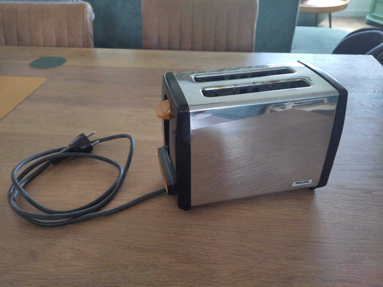 Philips HD4139 Broodrooster retro jaren 70, Ophalen, Gebruikt