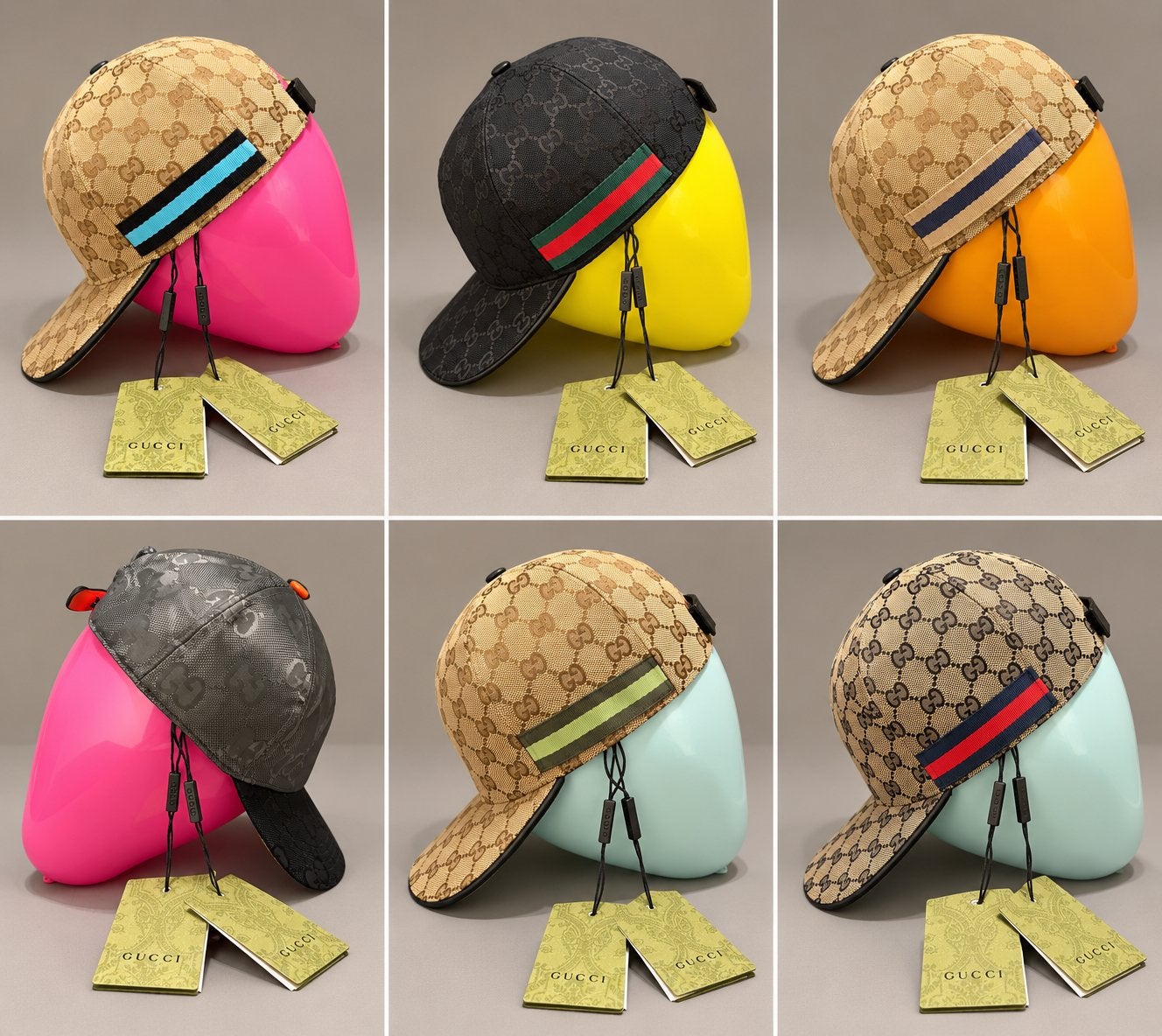 Gucci petten - meerdere kleuren - limited edition, Ophalen of Verzenden