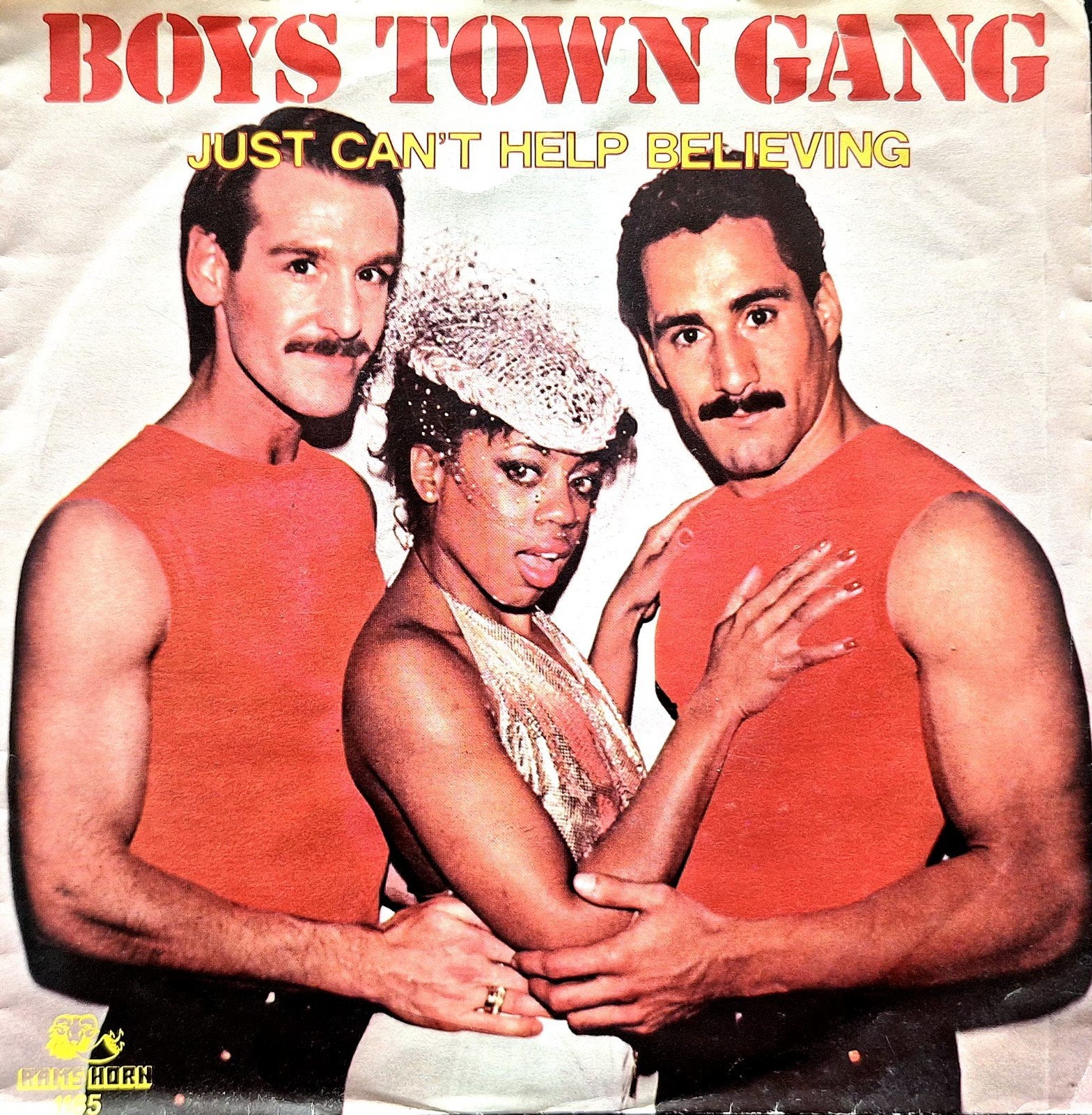 7"/SINGLE  BOYS TOWN GANG - Just Can't Help Believing, Ophalen of Verzenden, Gebruikt, Pop
