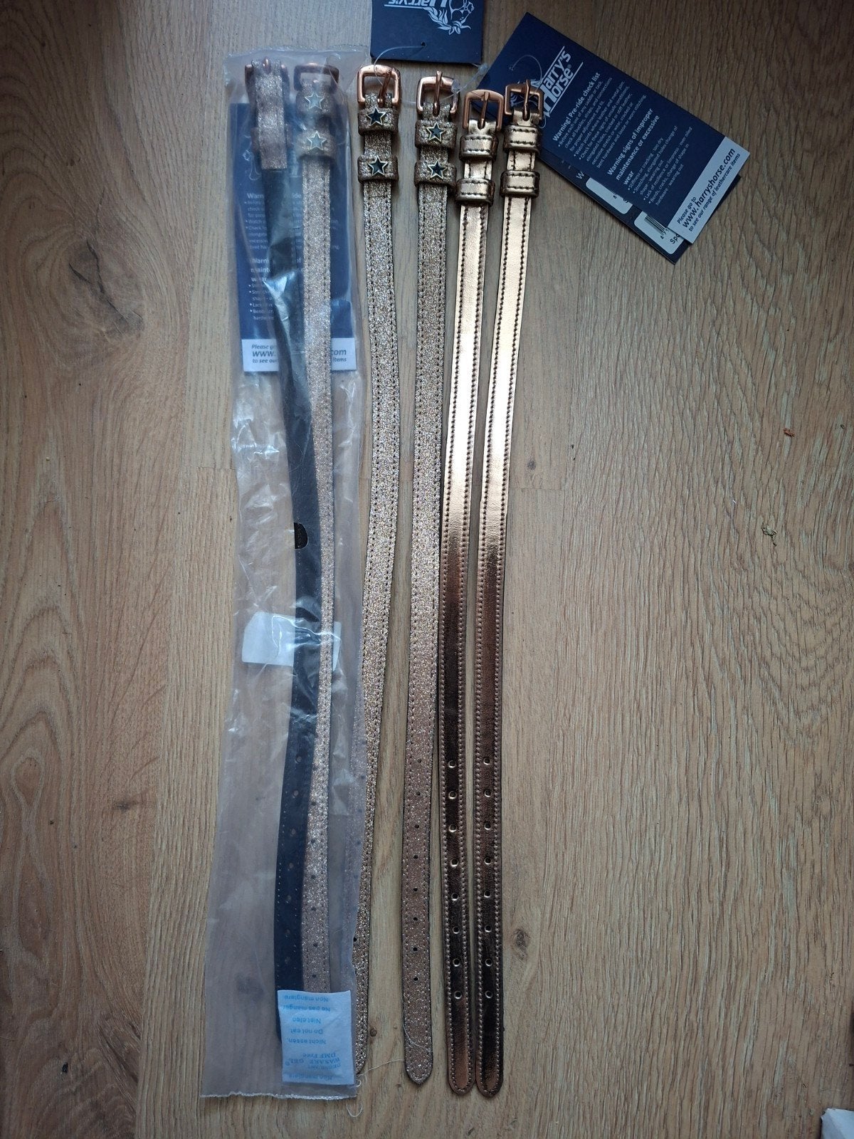 sporenriemen rosegold, Dieren en Toebehoren, Harry's horse, Nieuw, Ophalen of Verzenden, Nvt