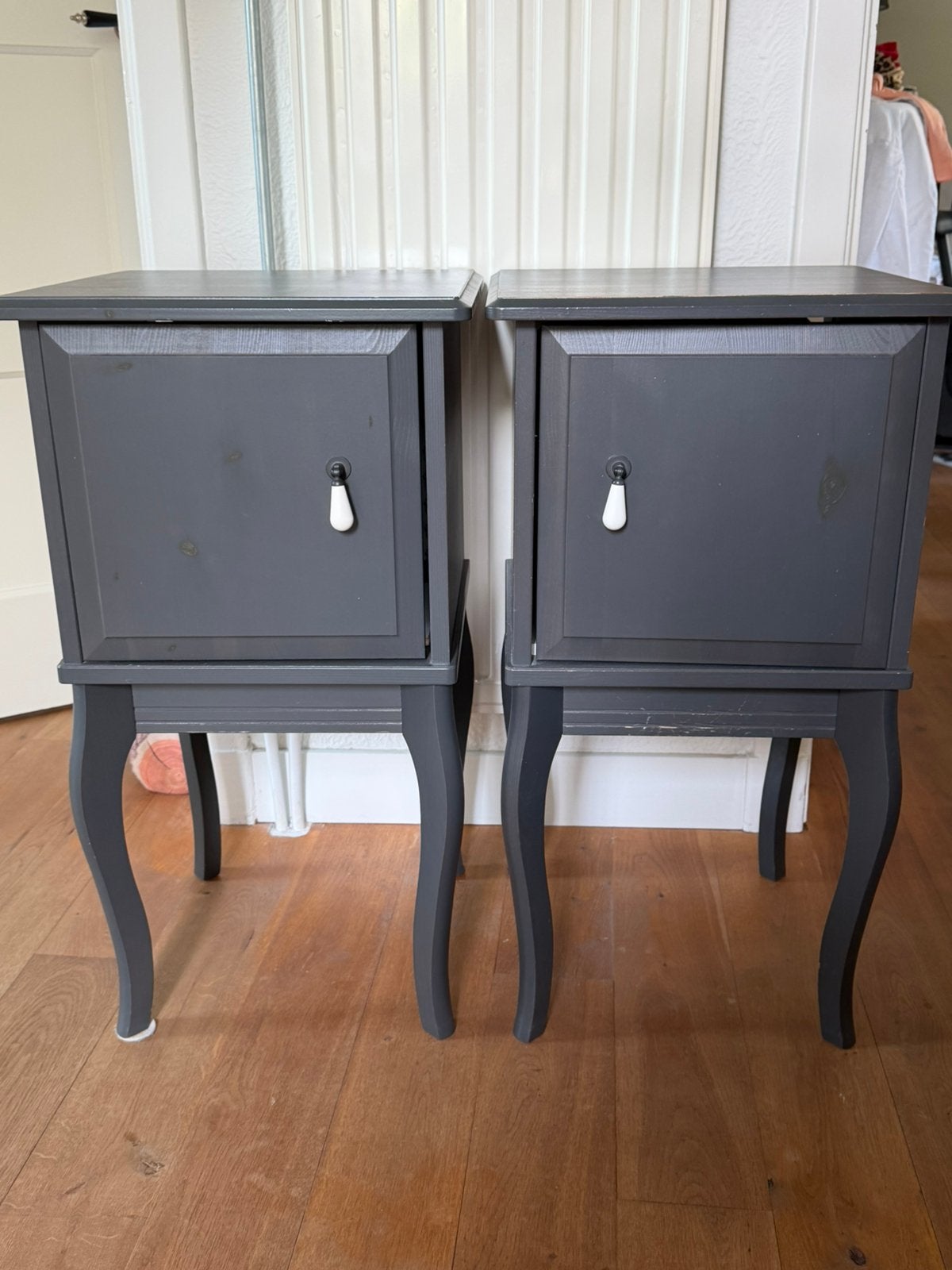 2x ikea edland nachtkastje / bijzetkastje. Barok, brocant, Ophalen, Zo goed als nieuw, Minder dan 45 cm