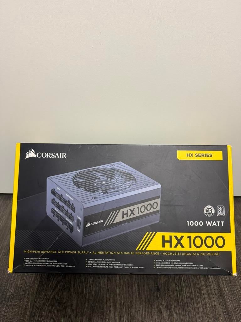 Corsair CP-9020139-NA HX-1000, Ophalen of Verzenden, Zo goed als nieuw