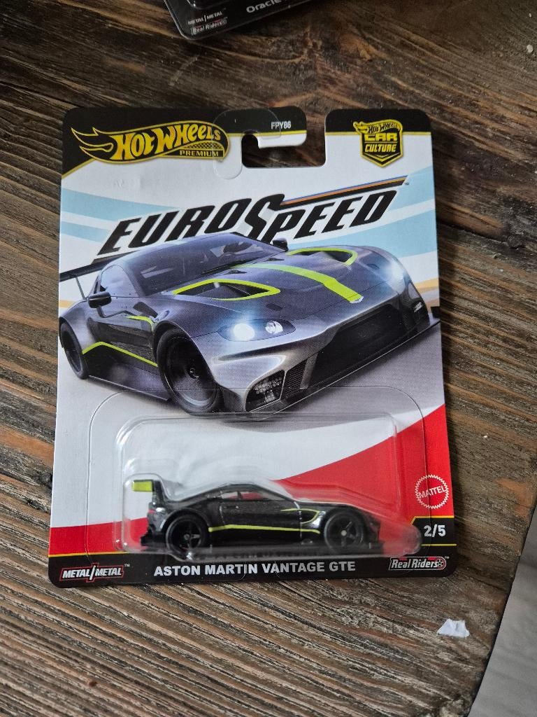 hot wheels Aston Martin Vantage GTE Euro Speed, Ophalen of Verzenden, Nieuw, Auto