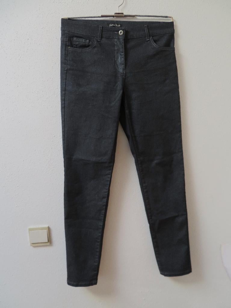 N61 GAFAIR aparte nieuwe jeans broek zwart zilver maat 40, Gafair, Zwart, Nieuw, Ophalen of Verzenden