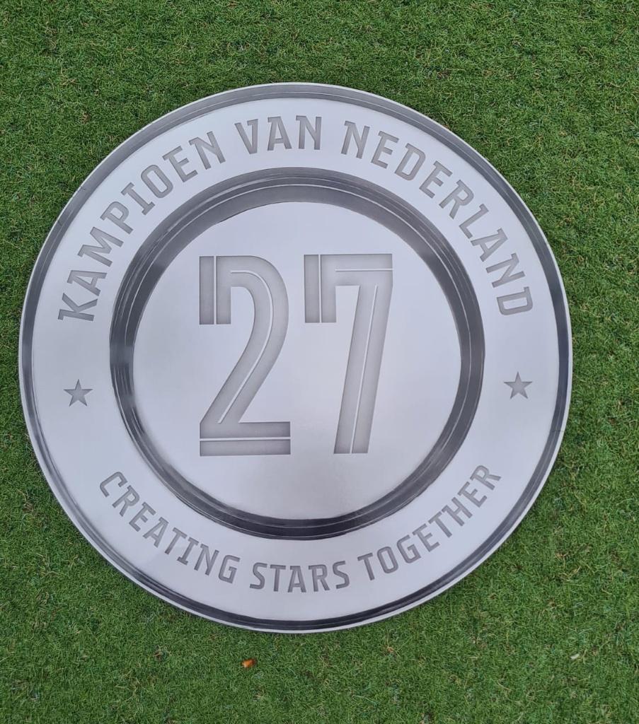 Kartonnen Kampioensschaal 2025-2026 PSV #27, Verzamelen, Ophalen of Verzenden, Nieuw, PSV, Overige typen