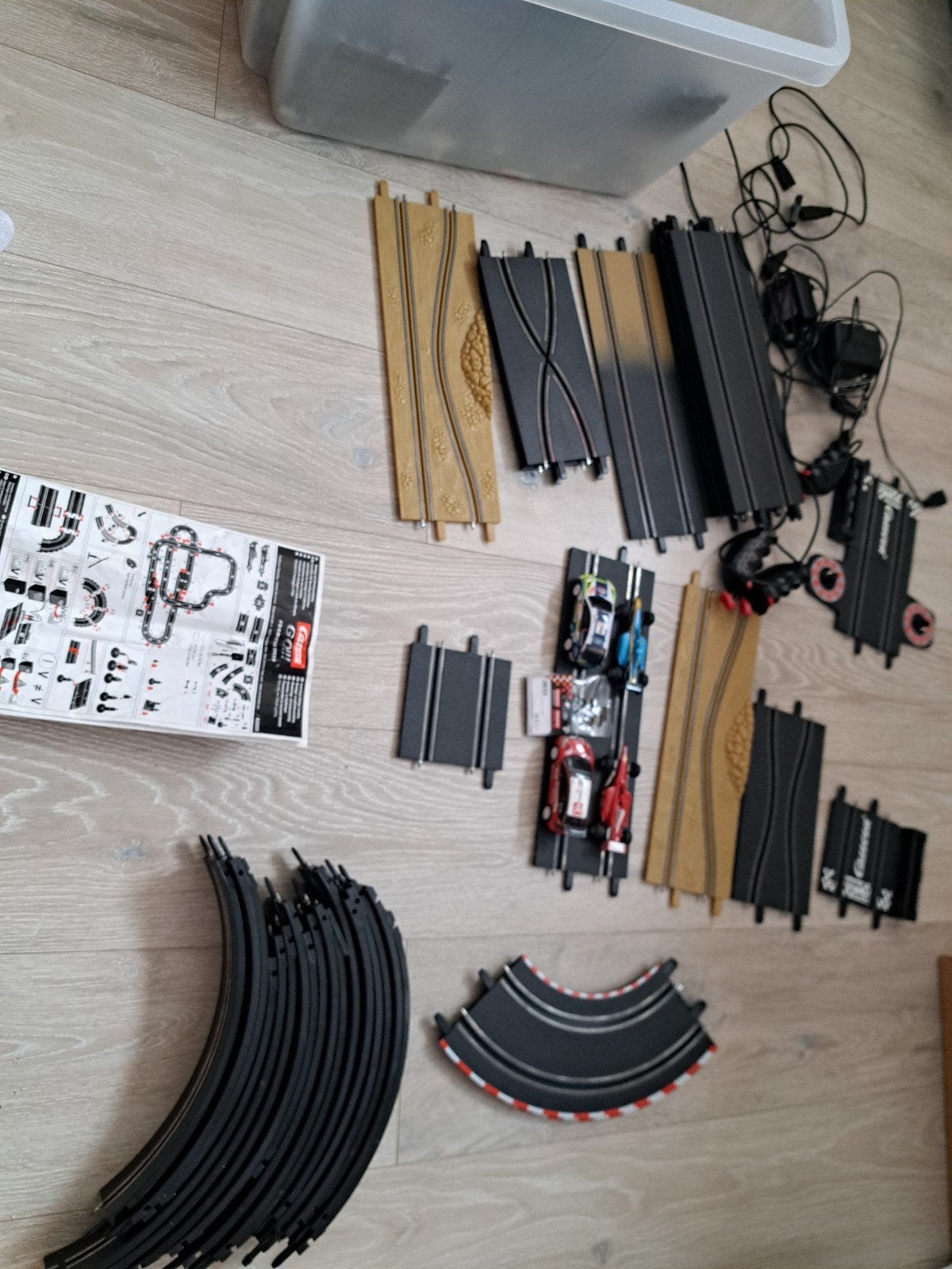Carrera Racebaan Set met Extra Onderdelen en Auto's, Kinderen en Baby's, Speelgoed | Racebanen, Ophalen, Gebruikt, Elektrisch