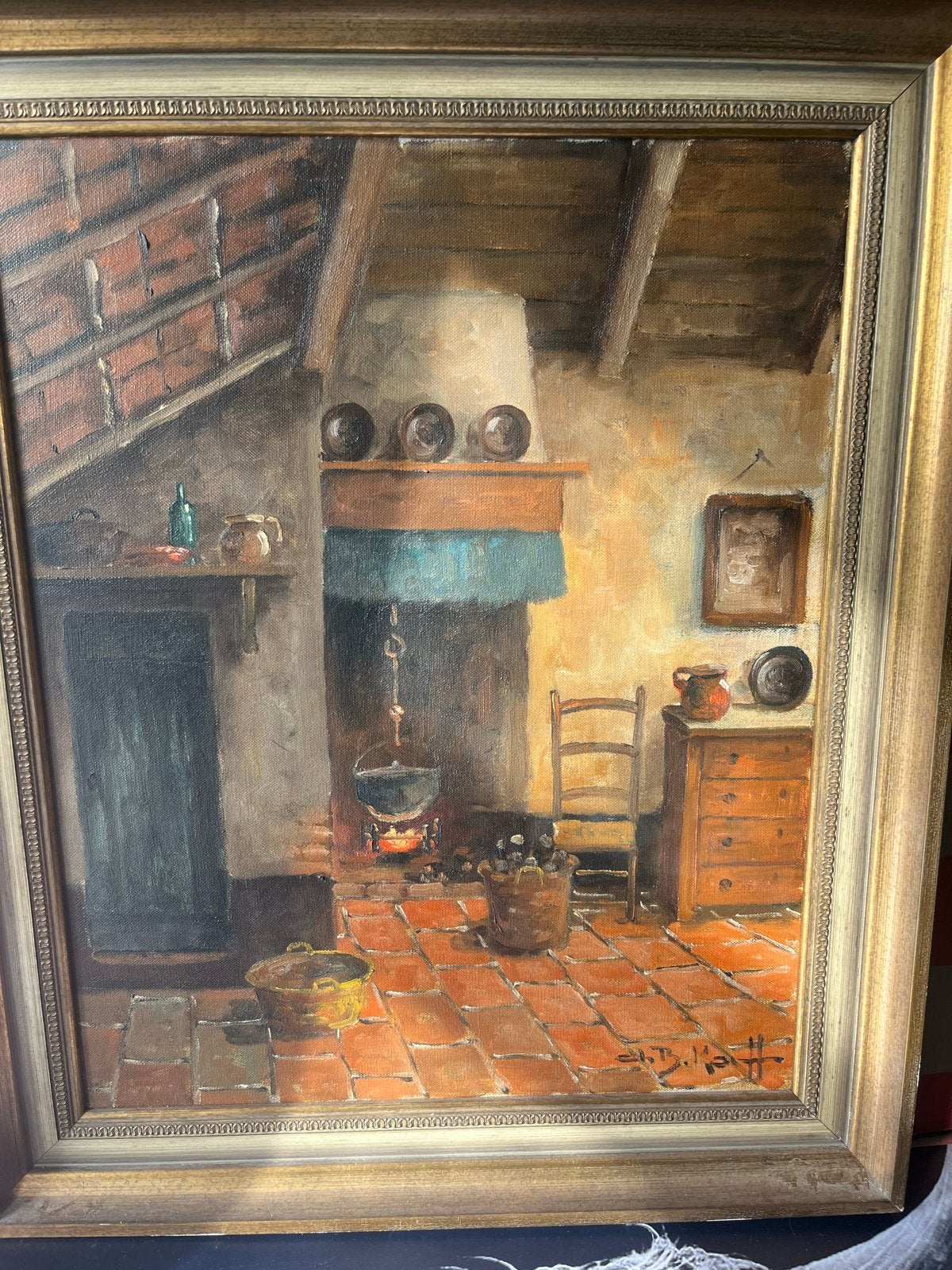Olieverf schilderij Arie Zwart, Ophalen, Doek, Gesigneerd, Olieverf