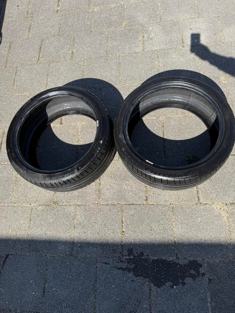 2 keer michelin pilot sport 4 zp banden 245-40-20, Auto-onderdelen, Banden en Velgen, 245 mm, Banden en Velgen, Ophalen of Verzenden