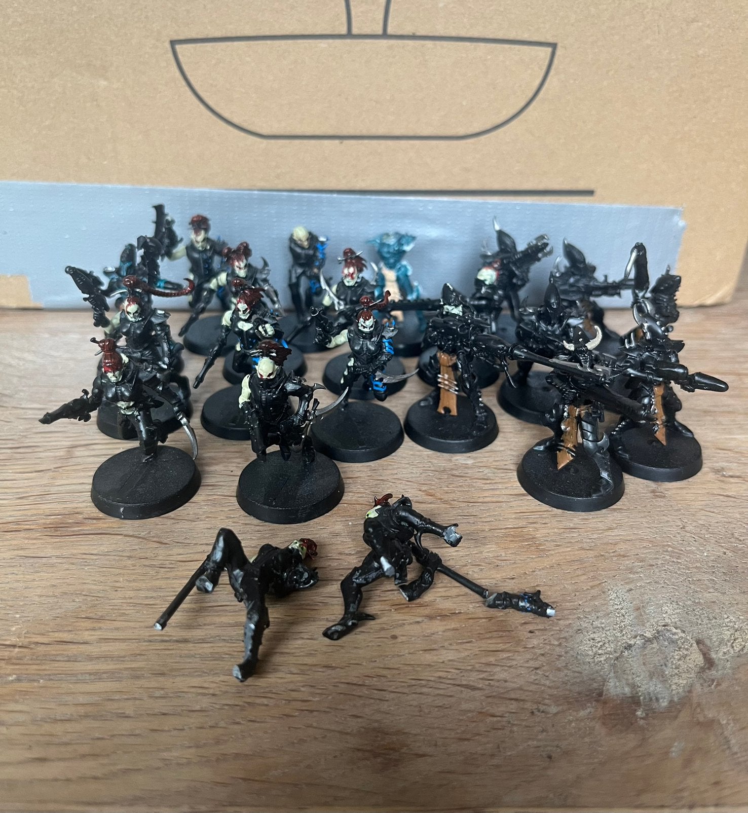 Warhammer 40k dark eldar drukhari, Hobby en Vrije tijd, Ophalen of Verzenden, Gebruikt, Warhammer
