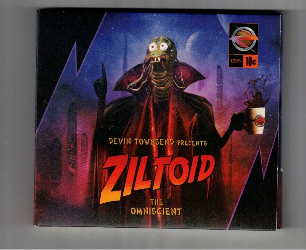 DEVIN TOWNSEND ZILTOID CD The Omniscient, Ophalen of Verzenden, Zo goed als nieuw, Poprock