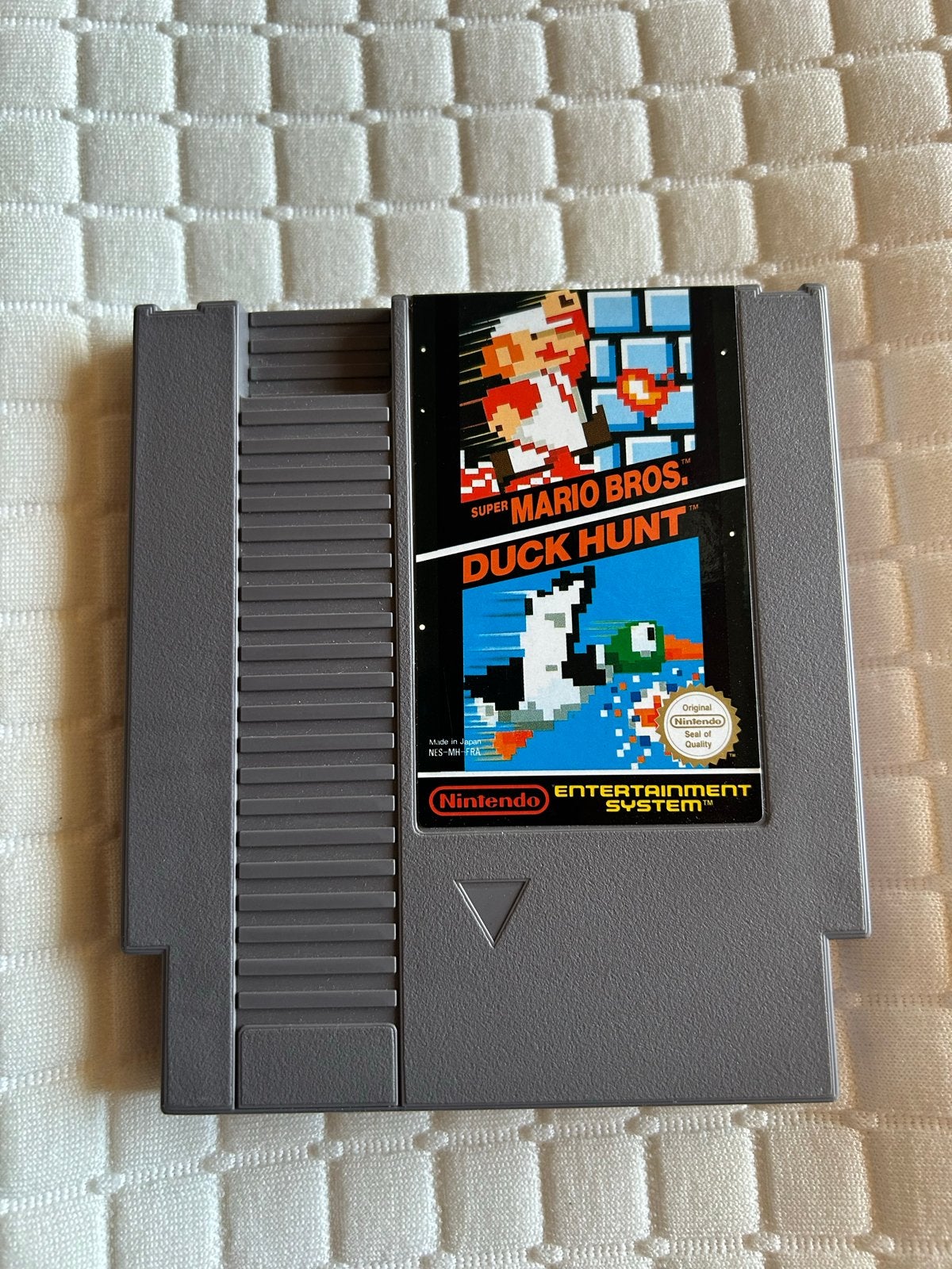 Super Mario Bros. / Duck Hunt NES Game Cartridge, Spelcomputers en Games, Gebruikt, 2 spelers, Ophalen of Verzenden, Vanaf 3 jaar