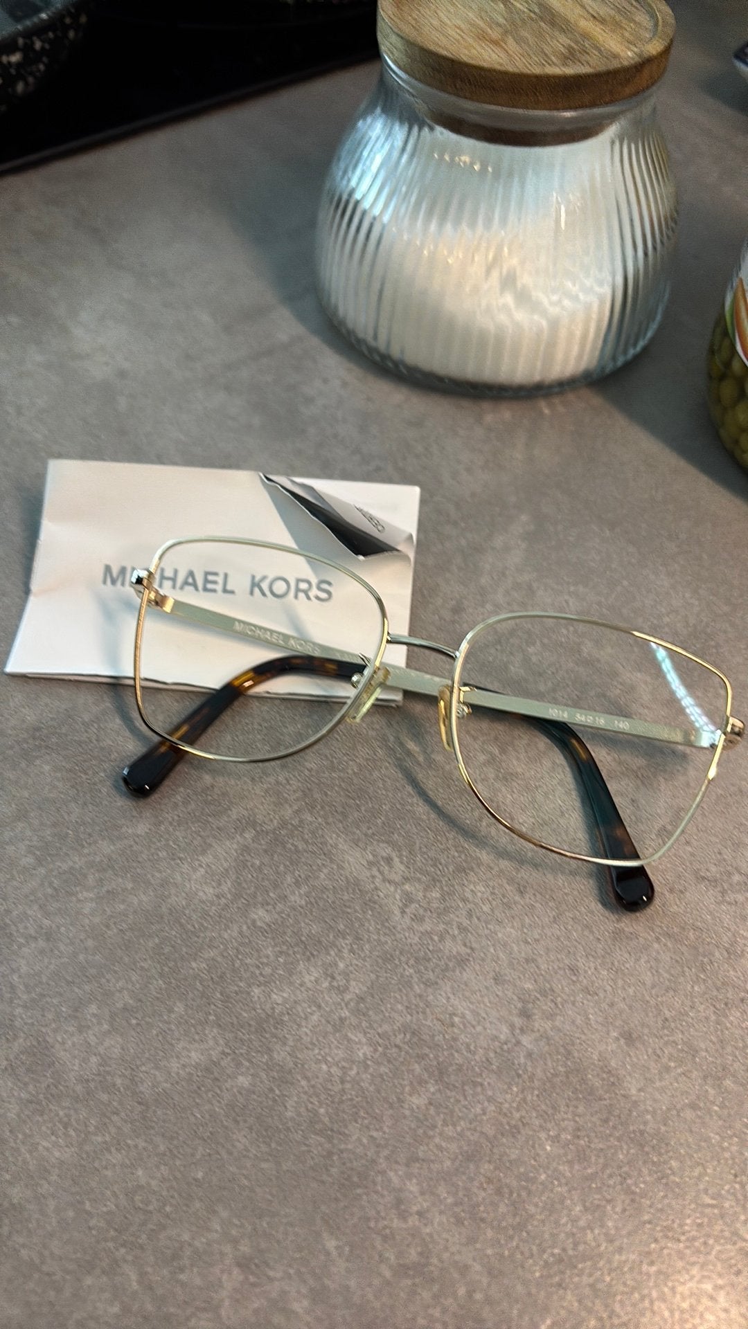 Michael Kors bril met certificaat mischien voor de monturen, Sieraden, Tassen en Uiterlijk, Overige merken, Zwart, Ophalen of Verzenden