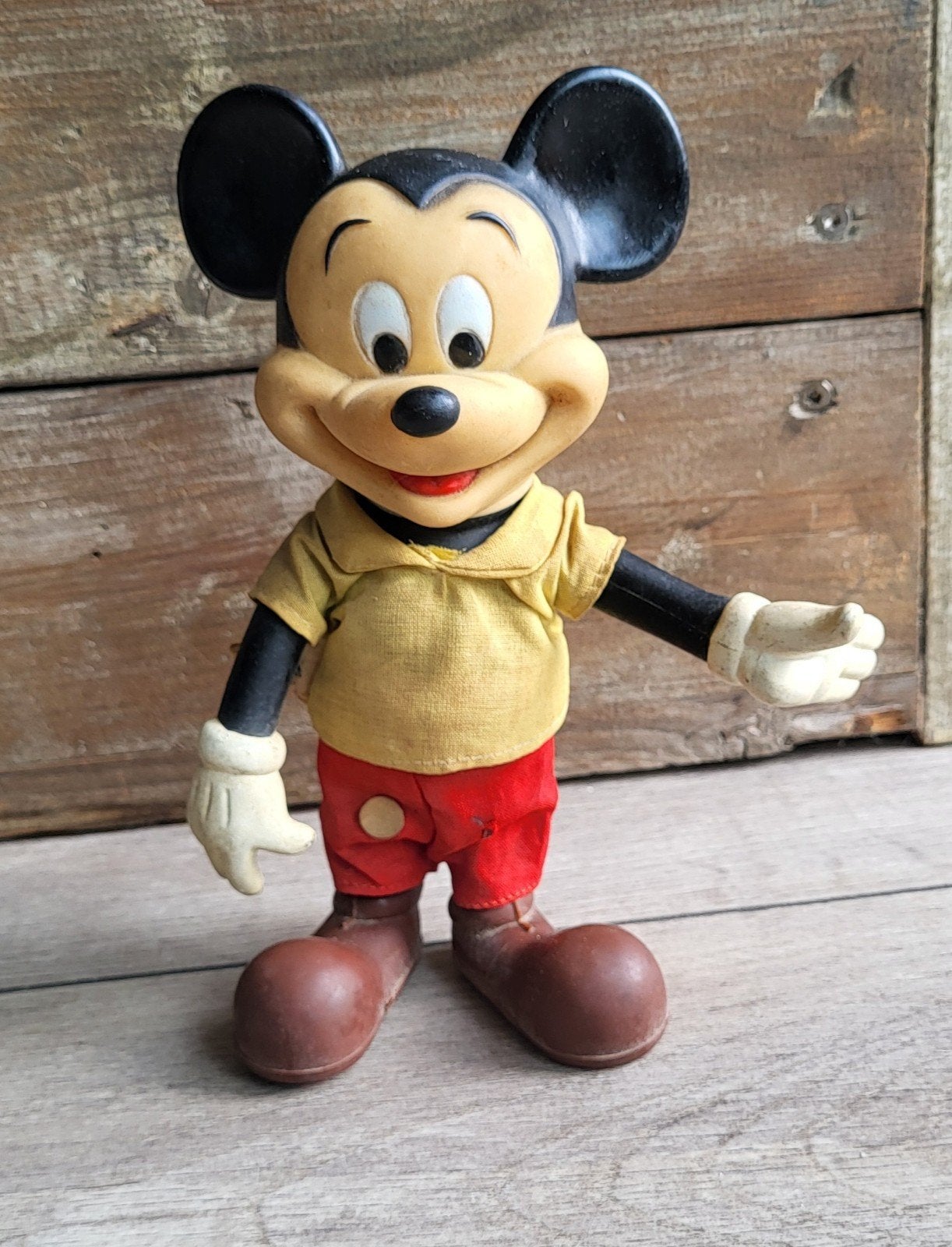Vintage Mickey Mouse figuur - R. Dakin & Co. Disney, Ophalen of Verzenden, Gebruikt