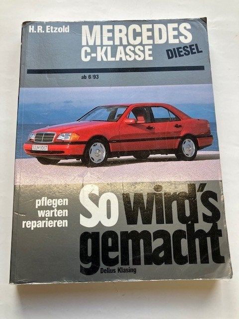 Autohandboek        Mercedes   C  -  Klasse   Diesel, Ophalen of Verzenden
