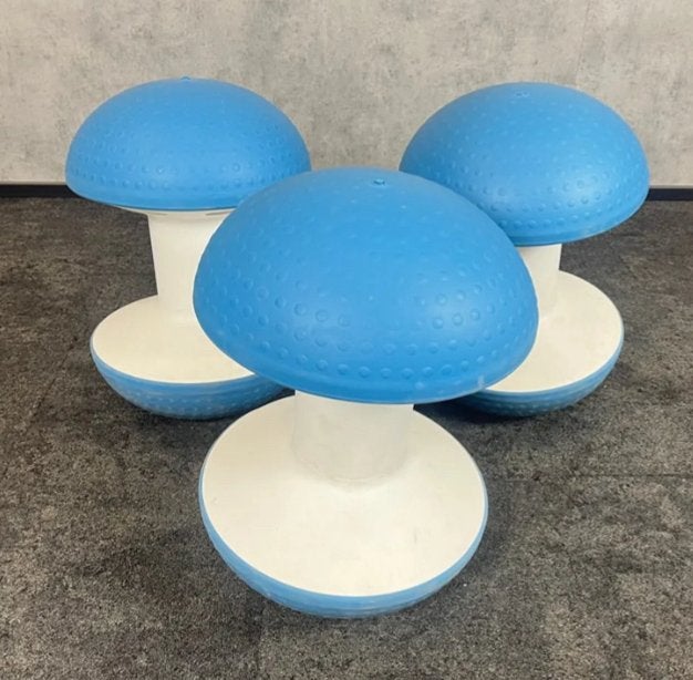 Humanscale Ballo balanskruk, licht blauw, Ophalen, Gebruikt, Kunststof