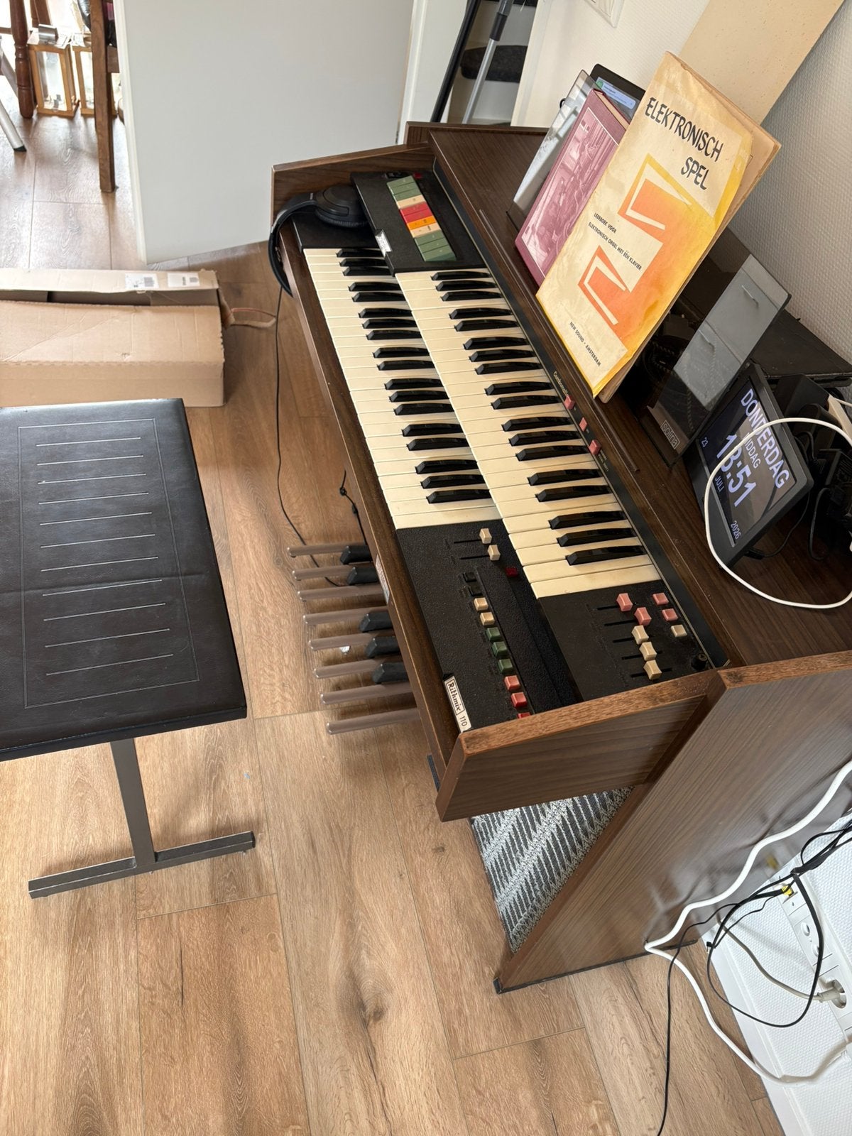 Elektronisch orgel, Muziek en Instrumenten, Ophalen, Gebruikt, 2 klavieren, Orgel
