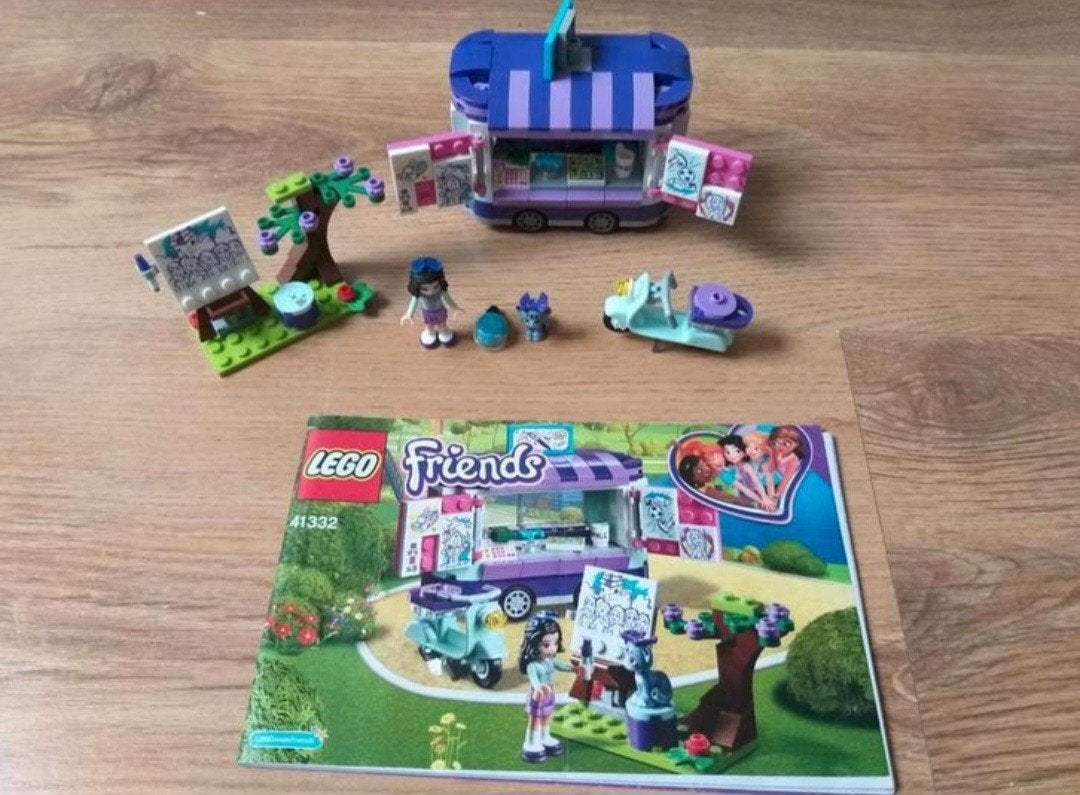 lego friends 41332 Emma's kunstkraam, Kinderen en Baby's, Ophalen of Verzenden