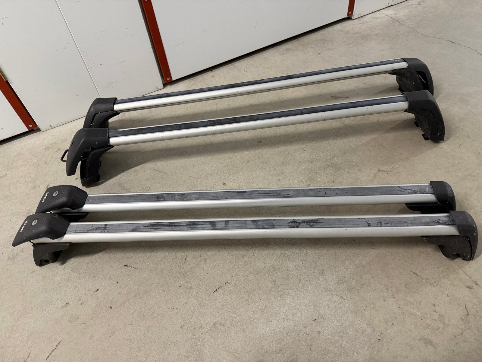 Dakdragers BMW 5 serie en Volvo XC70, Auto diversen, Dakdragers, Ophalen, Gebruikt