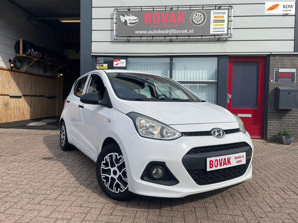 Hyundai I10 1.0i i-Drive Sound White edition, Auto's, Hyundai, Voorwielaandrijving, Stof, Gebruikt, Bedrijf