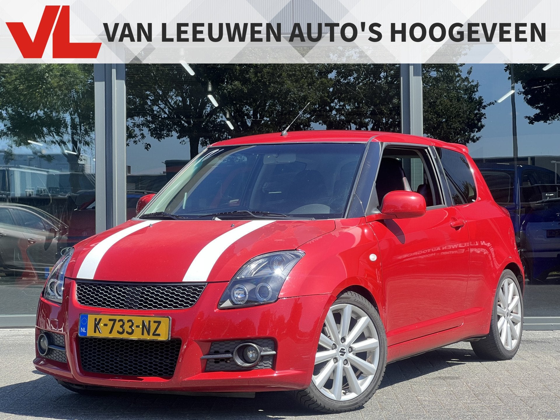 Suzuki Swift 1.6 Sport | Stoelverwarming | Navi | APK, Auto's, Suzuki, Voorwielaandrijving, 1005 kg, Stof, Zwart