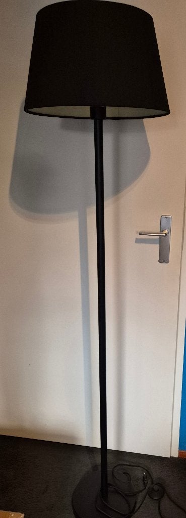 Vloerlamp, Huis en Inrichting, Lampen | Vloerlampen, Ophalen, Gebruikt, Metaal, 150 tot 200 cm