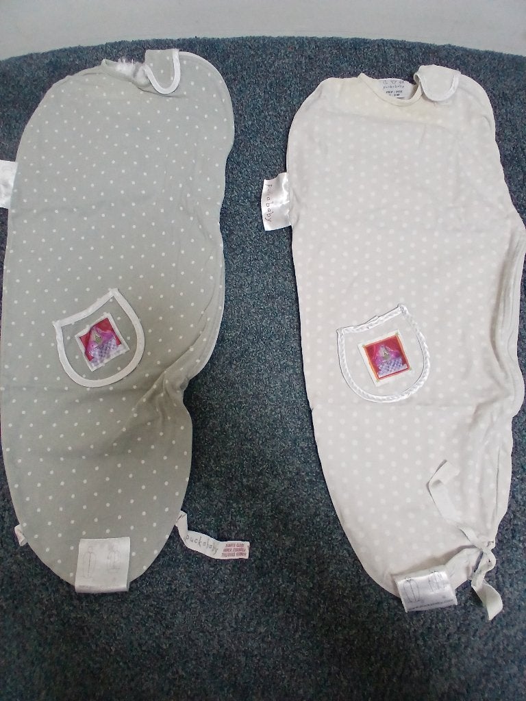 puckababy 0-3 mnd 2 stuks, Kinderen en Baby's, Ademend, Bakerzak of Bakerdoek, Puckababy, Ophalen of Verzenden