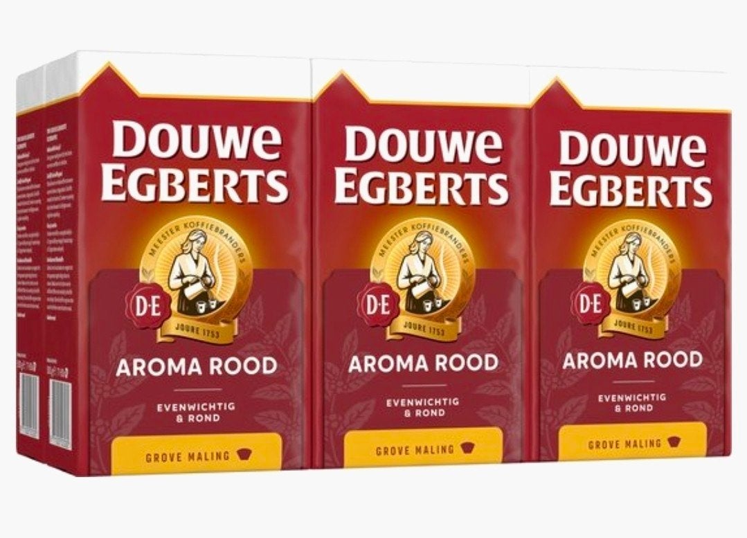 Douwe Egberts koffie, grove maling, aroma roood, Diversen, Ophalen of Verzenden