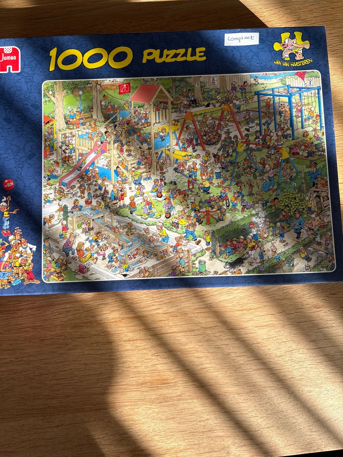 Jan van Haasteren Legpuzzel - 1000 stukjes - Compleet, Ophalen, 500 t/m 1500 stukjes, Zo goed als nieuw, Legpuzzel
