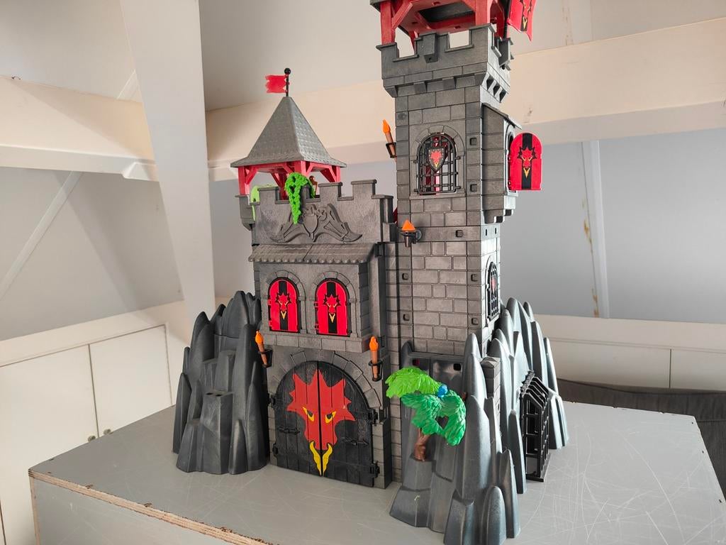 Playmobil Draken Kasteel, Kinderen en Baby's, Speelgoed | Playmobil, Ophalen of Verzenden, Zo goed als nieuw