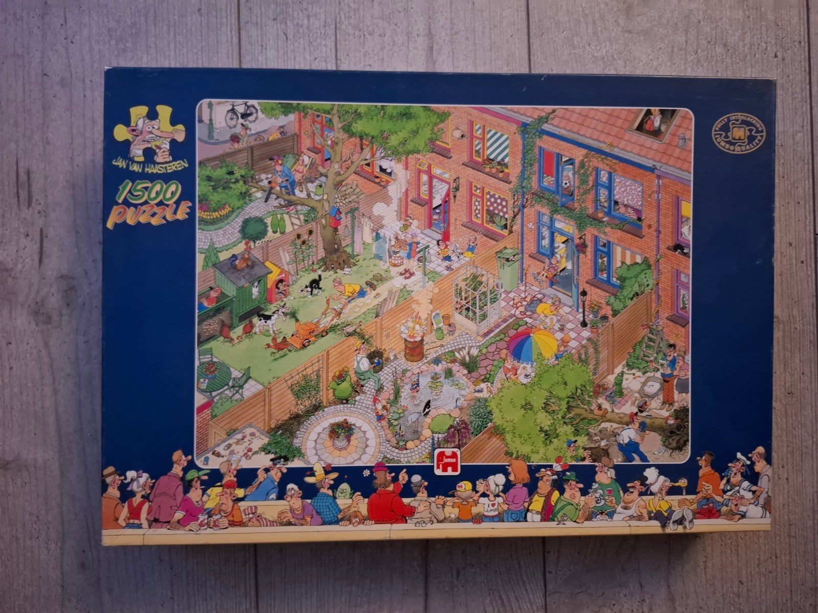Jan van Haasteren de buren 1500 stukjes, Ophalen, 500 t/m 1500 stukjes, Gebruikt, Legpuzzel