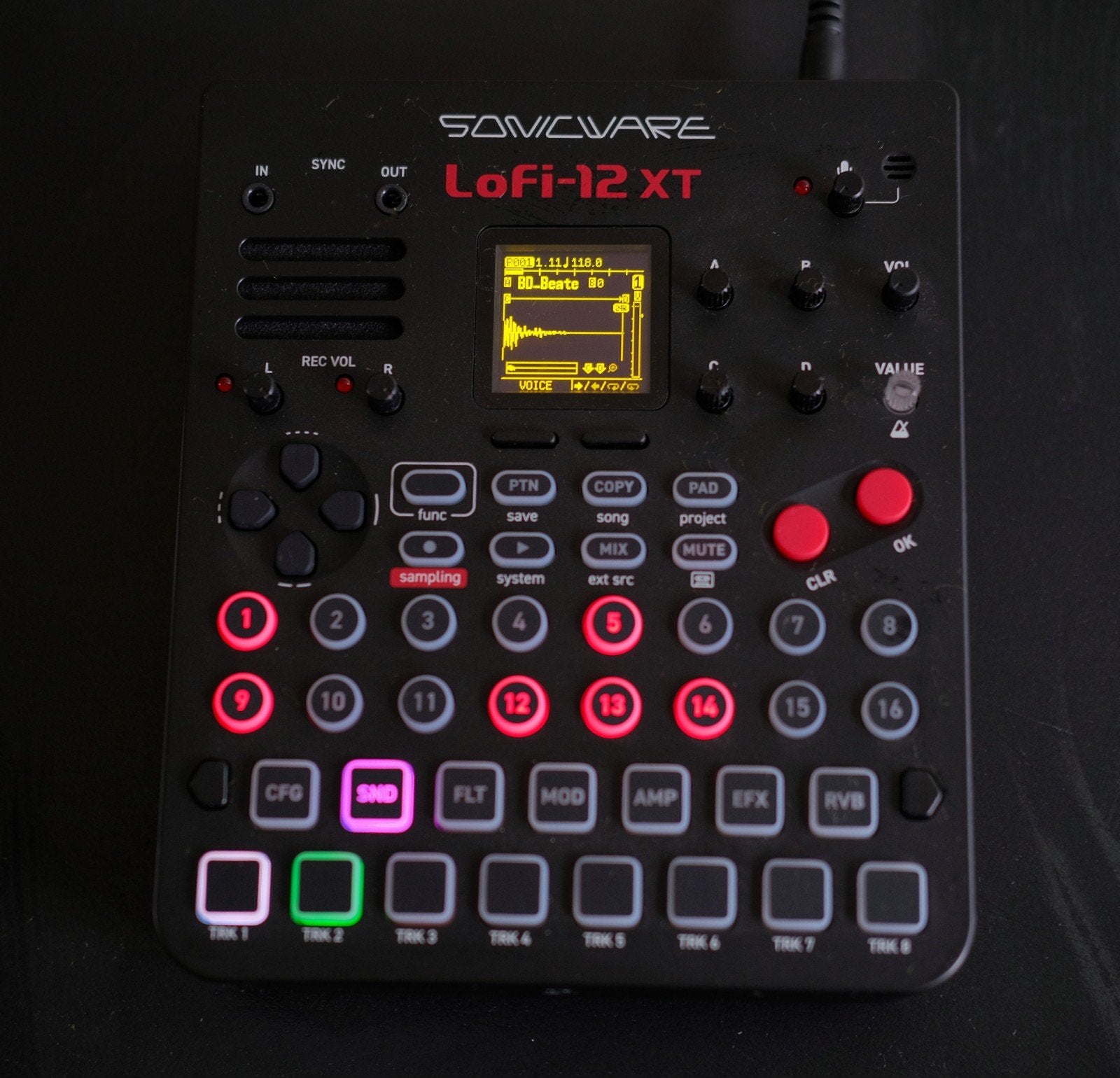 Sonicware LoFi-12 XT Sampler, Muziek en Instrumenten, Ophalen of Verzenden, Zo goed als nieuw