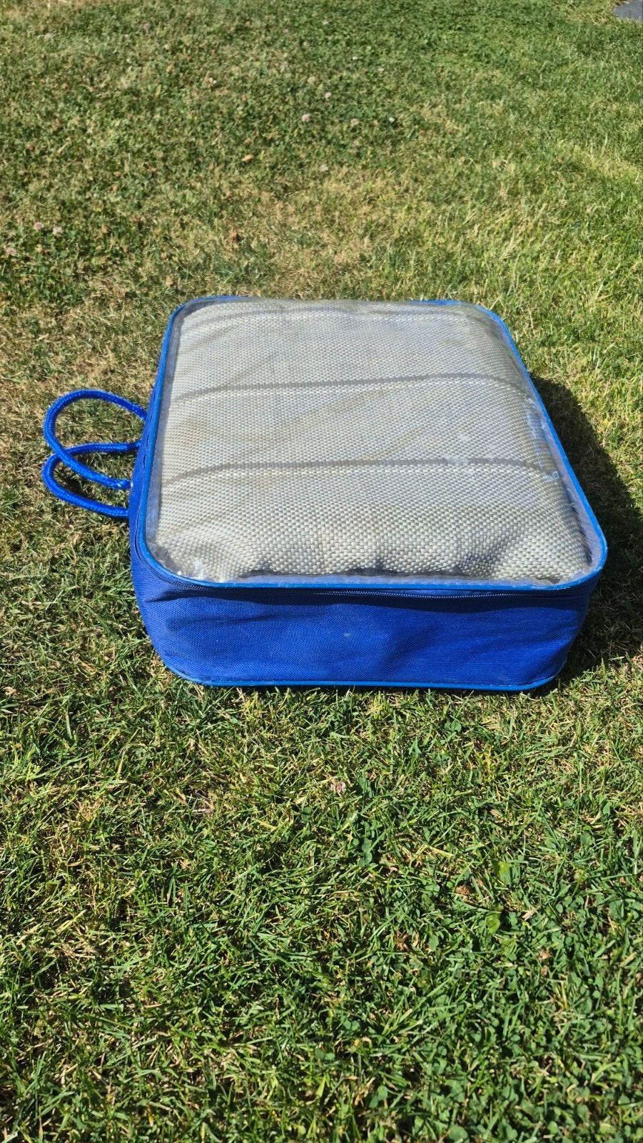 grondzeil/tenttapijt voor caravan/ vouwwagen/ tent, Ophalen of Verzenden, Gebruikt