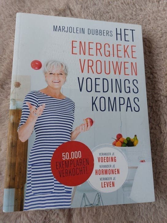 Het Energieke Vrouwen Voedingskompas - Marjolein Dubbers, Ophalen of Verzenden, Zo goed als nieuw, Dieet en Voeding, Marjolein Dubbers
